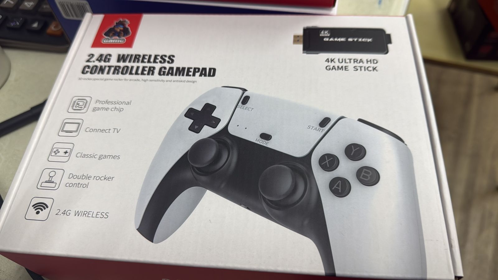 CONSOLA DE VIDEOJUEGOS GAME BLANCA